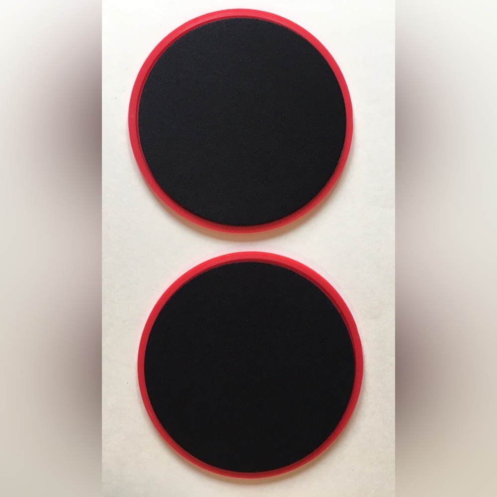 2x dual sided gliding discs. Buns/Thighs/Core/Sculpting/Toning Glide on carpet, - Picture 4 of 11